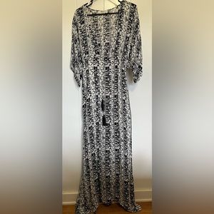 MAHINA maxi bohemian dress size small